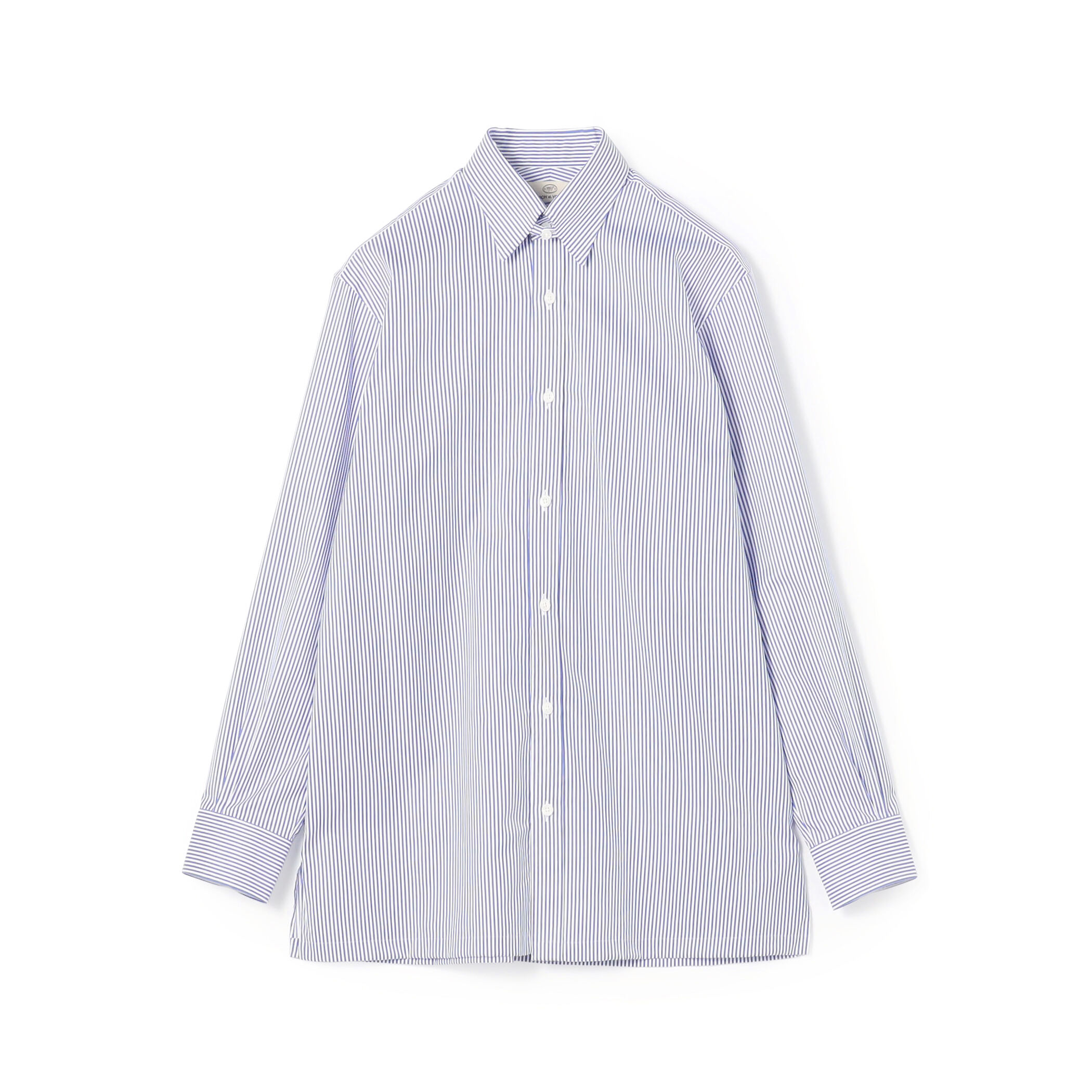 2346　rerere　mal リネンシャツ　黒色とグレーー2枚set Maison Margiela｜ステッチオープンカラーシャツ