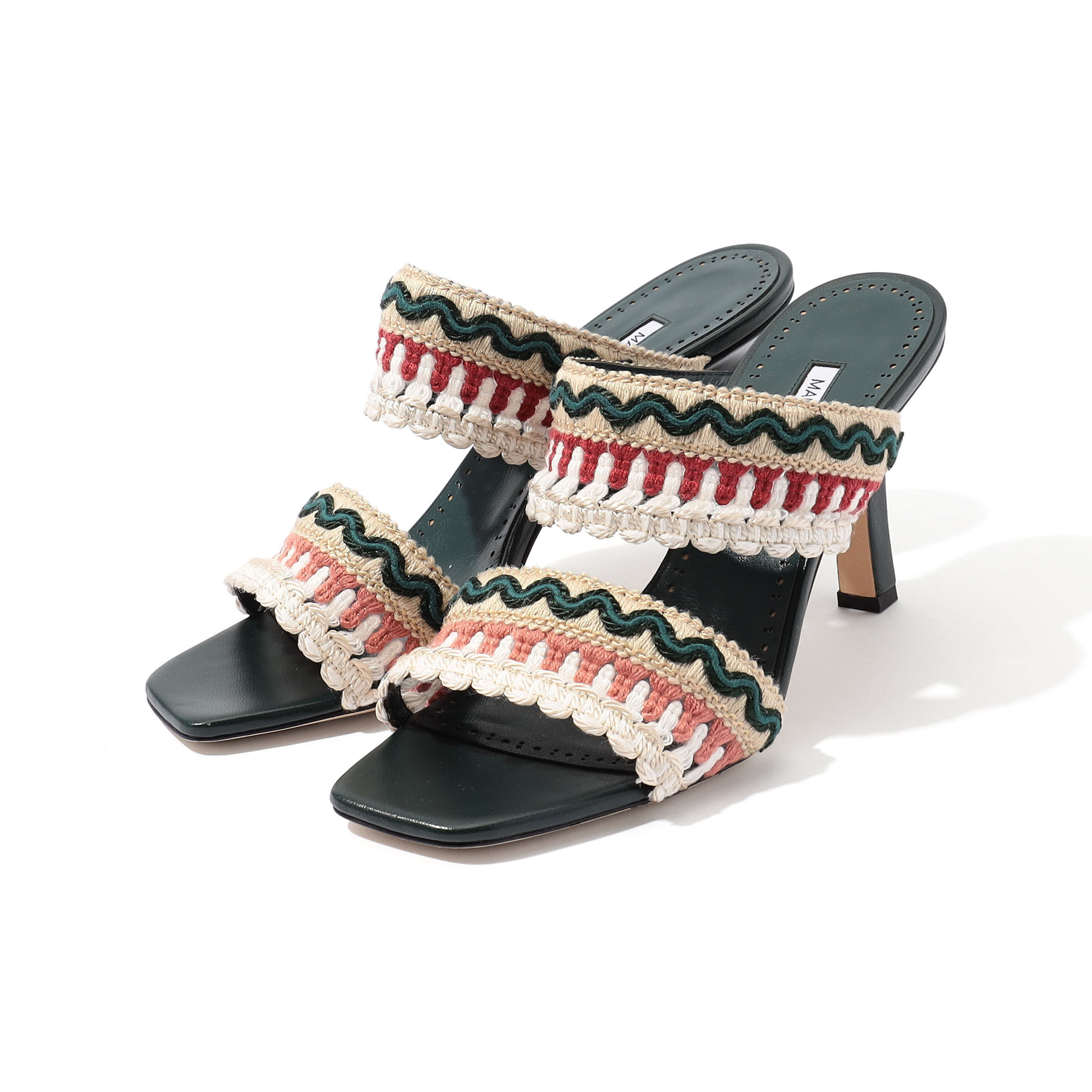 MANOLO BLAHNIK MABECOMU ミュールサンダル｜トゥモローランド 公式サイト