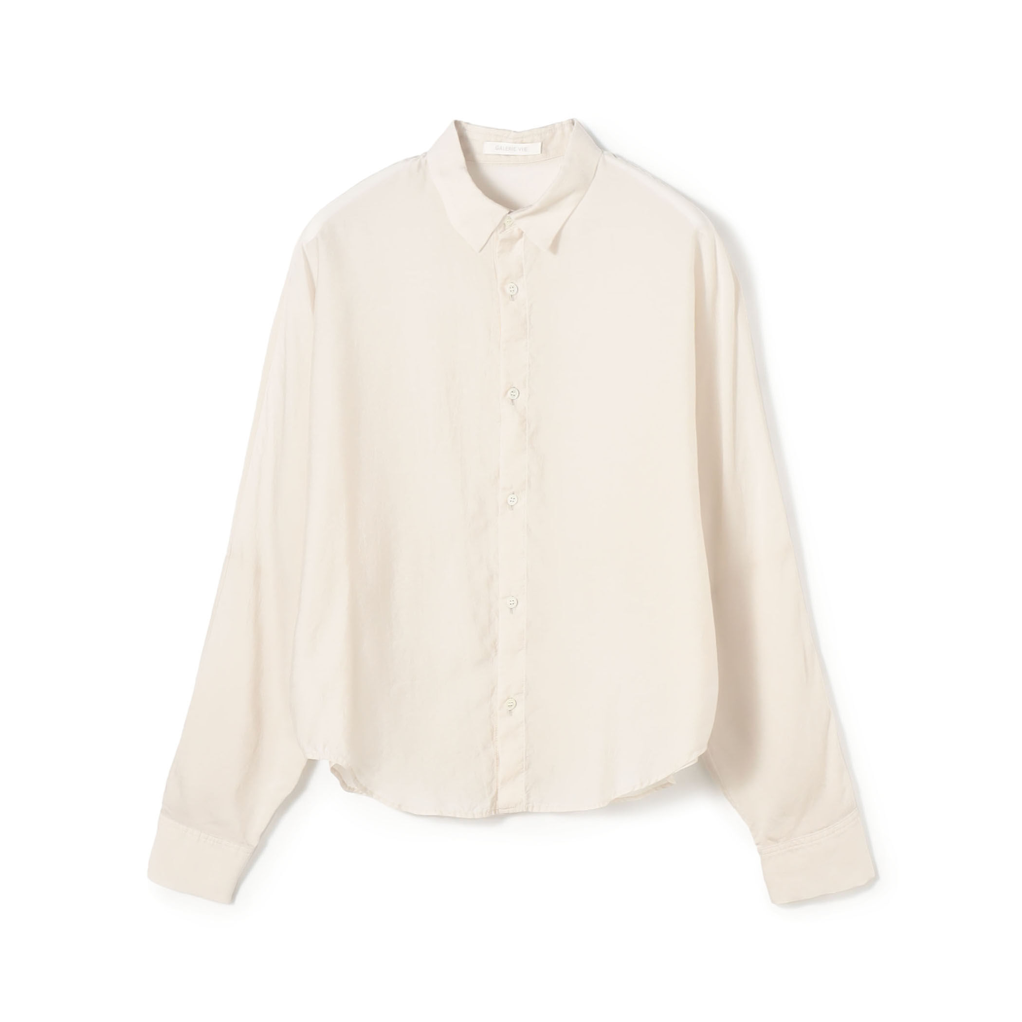 WEB先行予約】レーヨンシルクブロード ドルマンスリーブシャツ