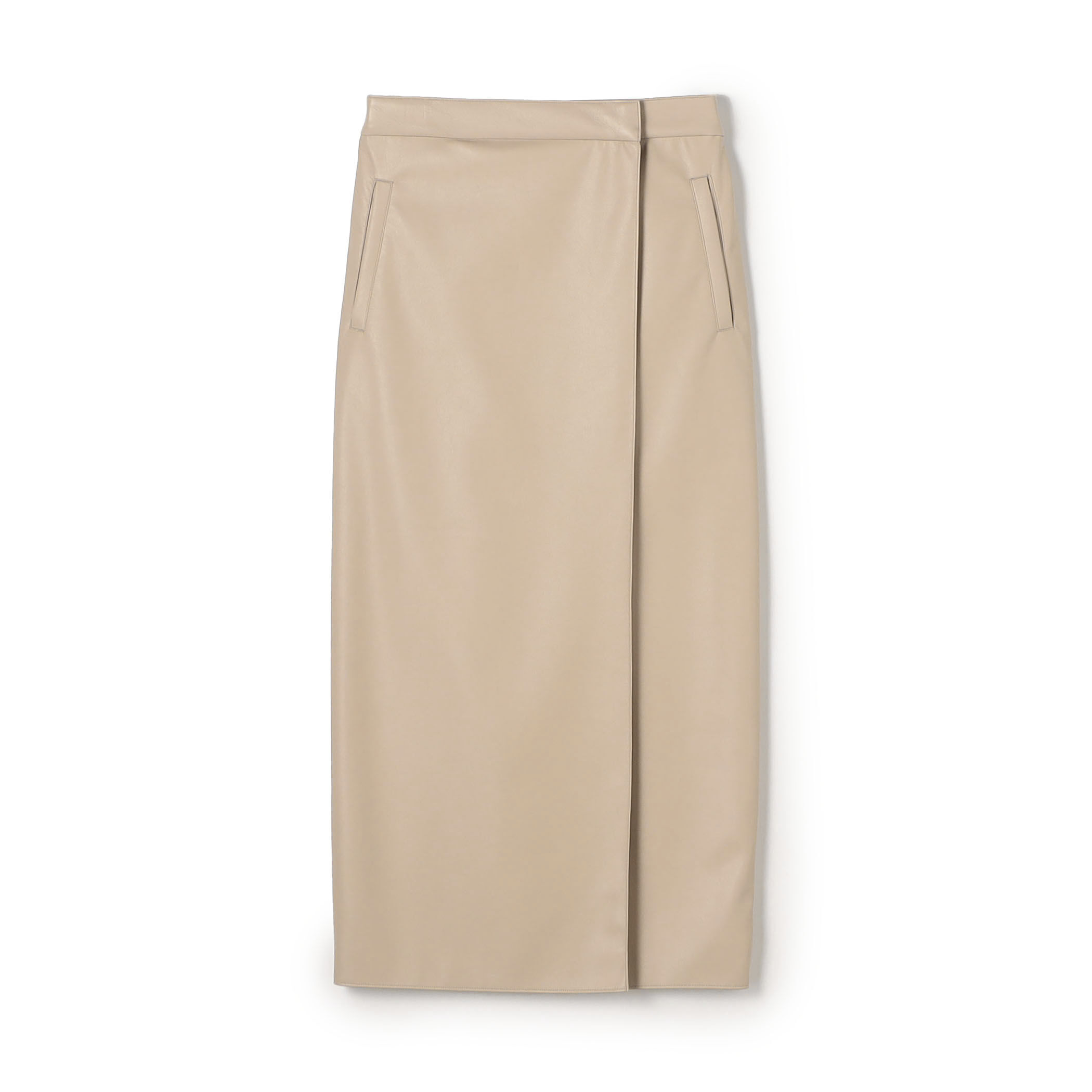 ラスカル レザーライククロス ラップマキシスカート｜トゥモローランド 公式通販