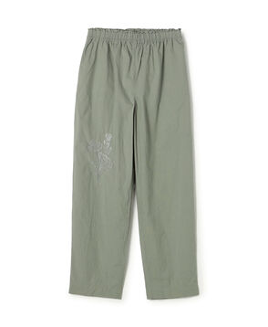 エンブロイダリー イージーカーブパンツ