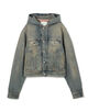 Acne Studios デニムジャケット フーディー