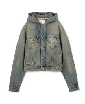 Acne Studios デニムジャケット フーディー