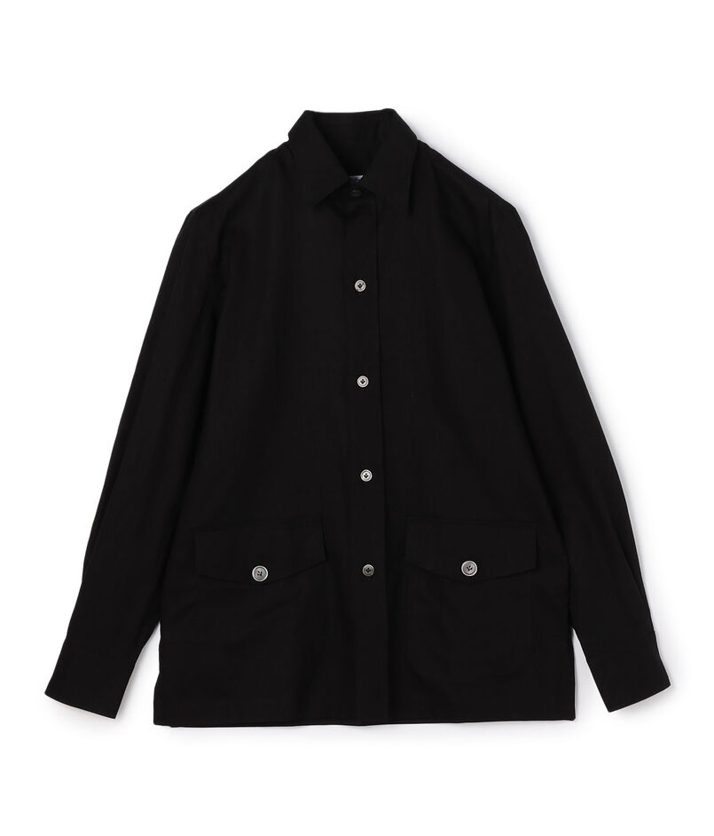 ERRICO FORMICOLA ALBERTO リネンオーバーシャツ