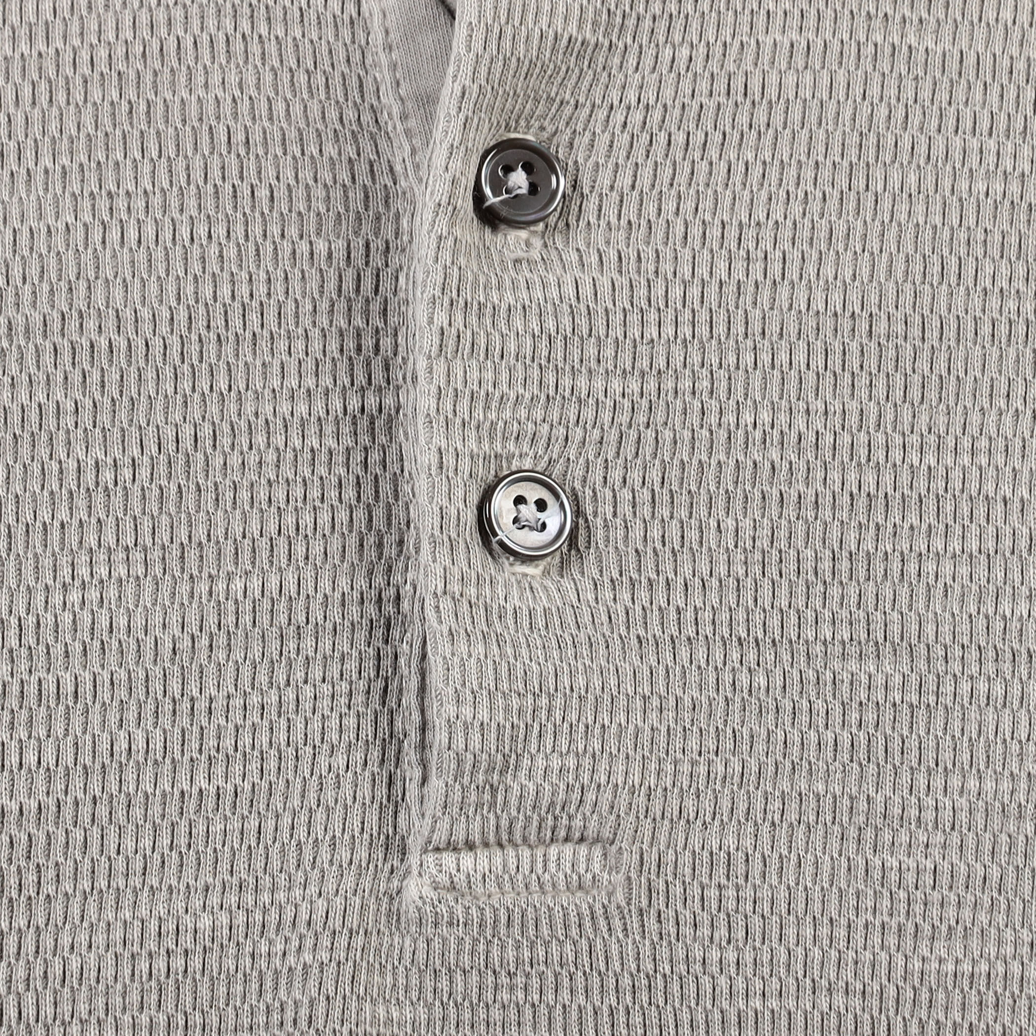 スラブサーマルメッシュ ヘンリーネックプルオーバー MSTM3488