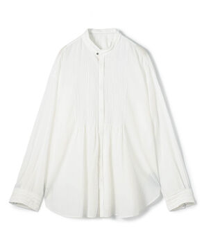 【WEB先行予約】インドコットン ピンタックシャツ