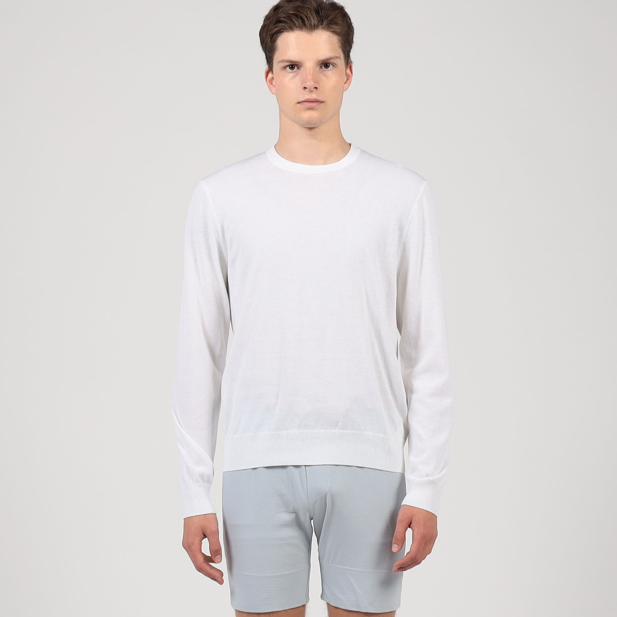 コットンナイロン クルーネックプルオーバー MFCF3647