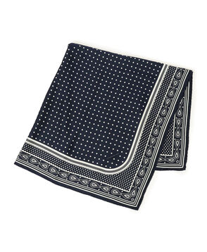 TOMORROWLAND シルクバンダナ柄スカーフ