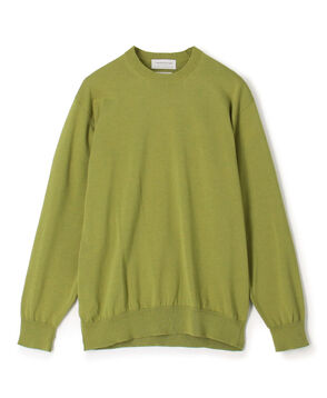 TOMORROWLAND tricot ギザコットン クルーネックプルオーバーニット