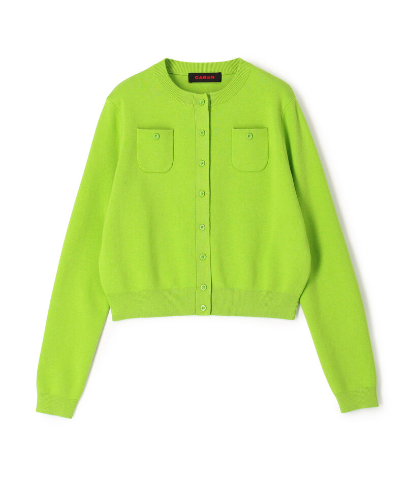 CABaN コットンカシミヤ クルーネックカーディガン｜トゥモローランド  