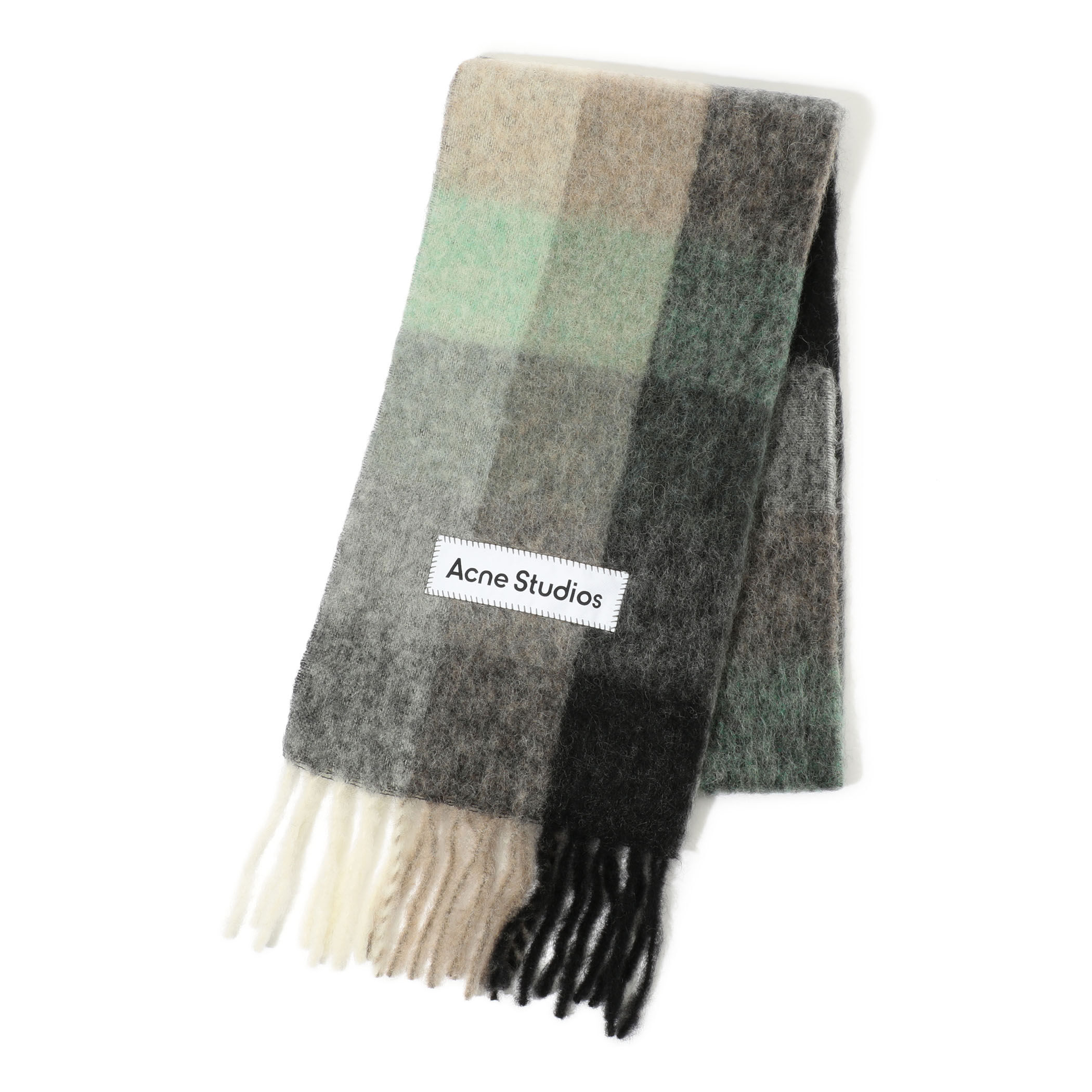 Acne Studios VALLY モヘアチェックストール