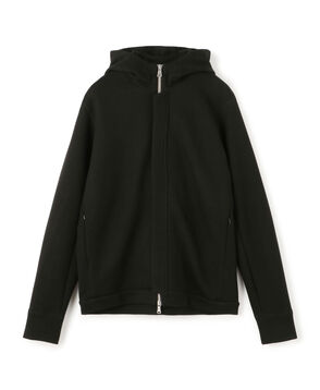 セルロースポリエステルカシミヤ フーデッドパーカー