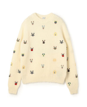 LOEWE SWEATER エンブロイダリーニット