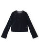 SIMONE WILD MESH VELVET EASY LS メッシュベルベット ロングスリーブTシャツ
