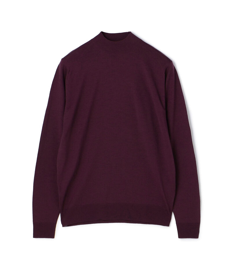 JOHN SMEDLEY 30G MODERN FIT ウール モックネックプルオーバー KILDAY