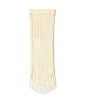 KANAKO SAKAI FRINGED KNIT SKIRT