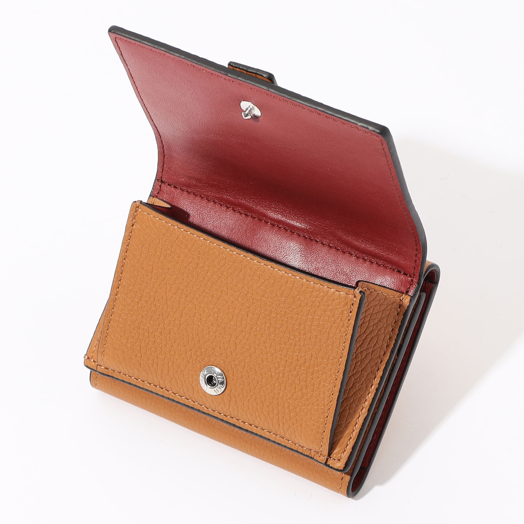 【希少品】 LOEWE ロエベ / ハーバリウムトリフォールドウォレット カーキ 希少品】 LOEWE ロエベ / ハーバリウムトリフォールドウォレット