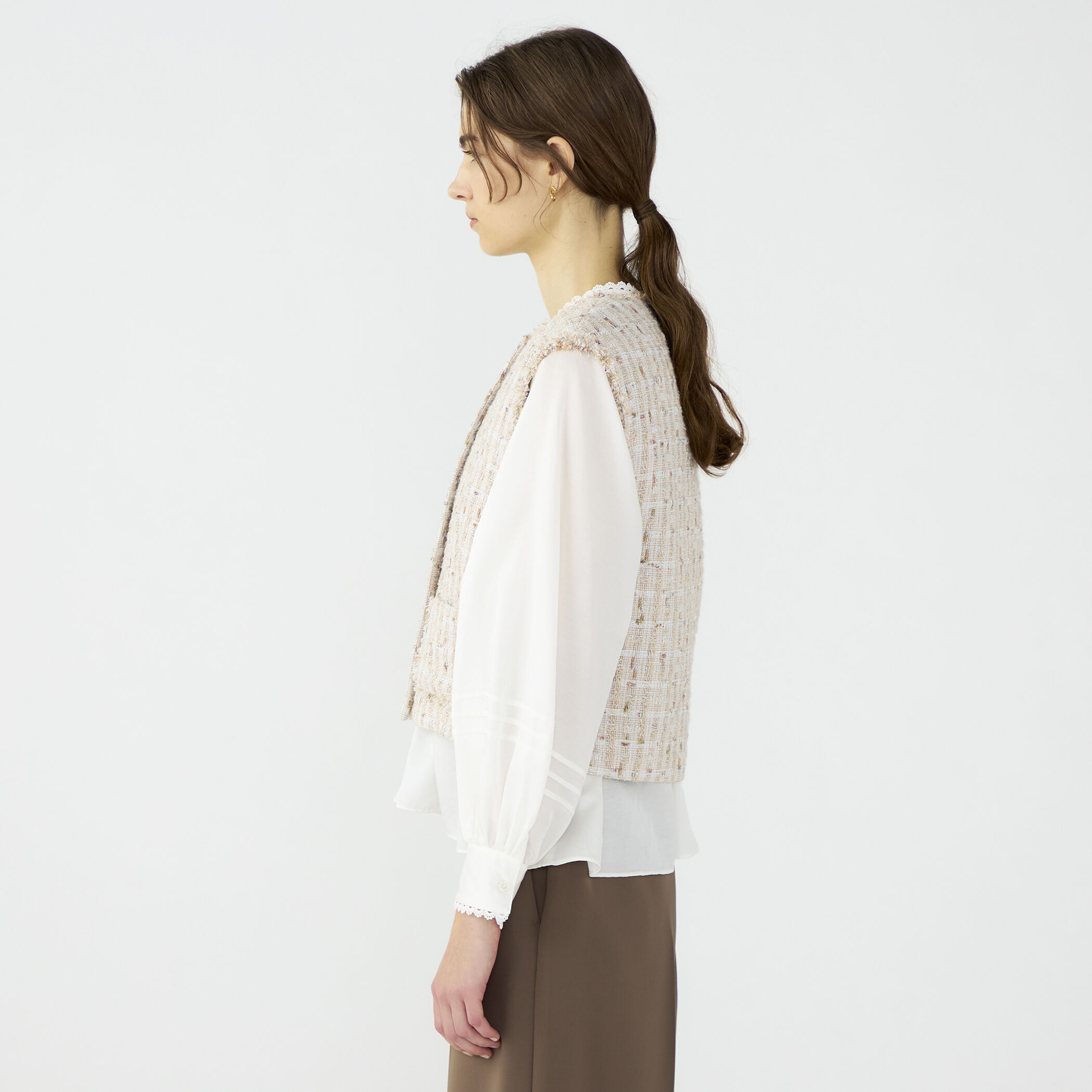 Mille-feuille ショートジレ｜トゥモローランド 公式サイト