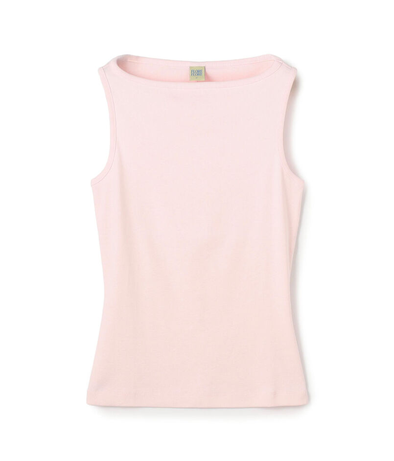 FLORE FLORE TIMMI TANK ボートネック タンクトップ