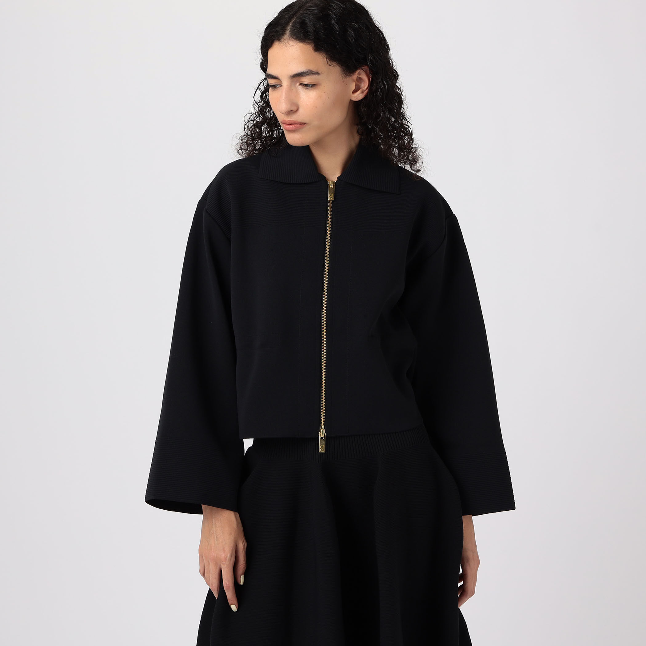 CFCLブラック　サイズ1 □CFCL MILAN ZIP BLOUSON｜トゥモローランド 公式通販