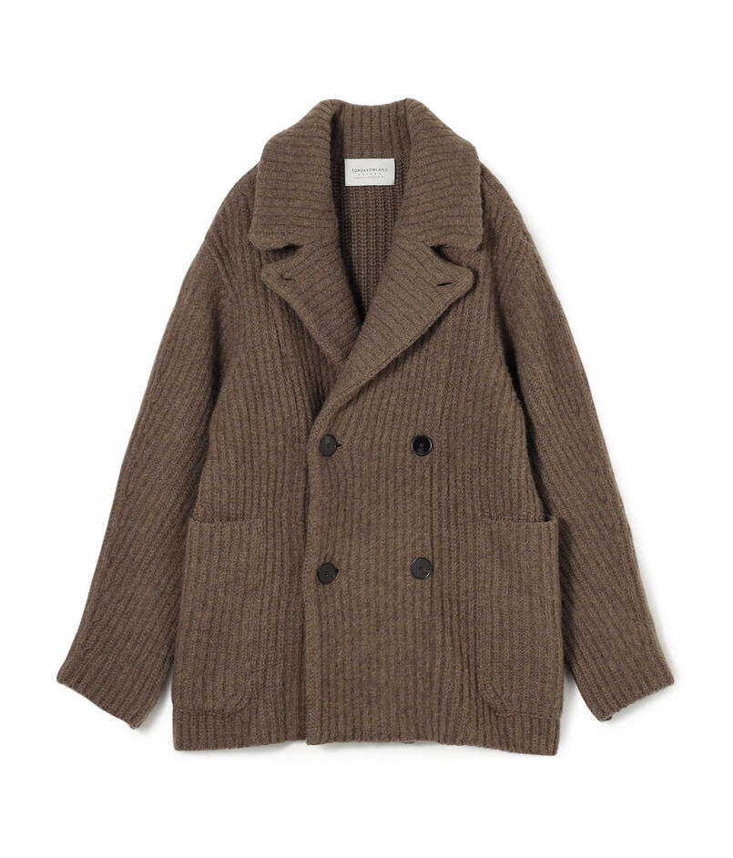 TOMORROWLAND Tricot ウールダブルフェイス カーディガンコート TOMORROWLAND Tricot ウールダブルフェイス カーディガンコート
