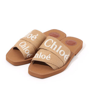 ■Chloe WOODY フラットサンダル
