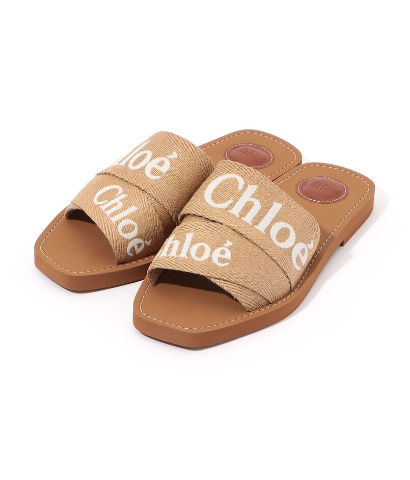 ■Chloe WOODY フラットサンダル