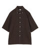 LEMAIRE コットン ショートスリーブボタンダウンシャツ