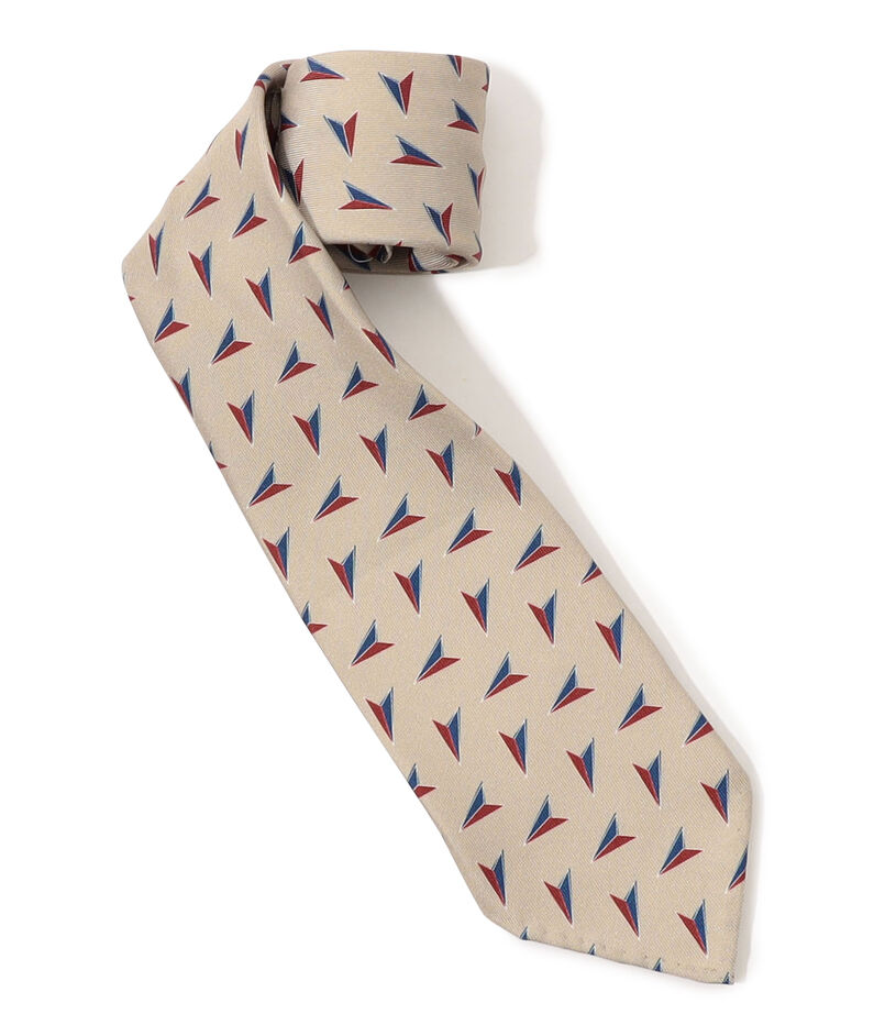 TOMORROWLAND MADE IN ITALY シルクプリント 小紋柄ネクタイ