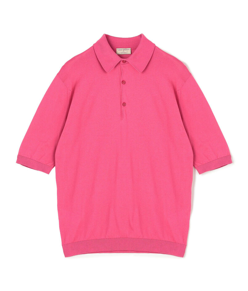 【別注J】JOHN SMEDLEY 30Gシーアイランドコットン ニットポロ ISIS