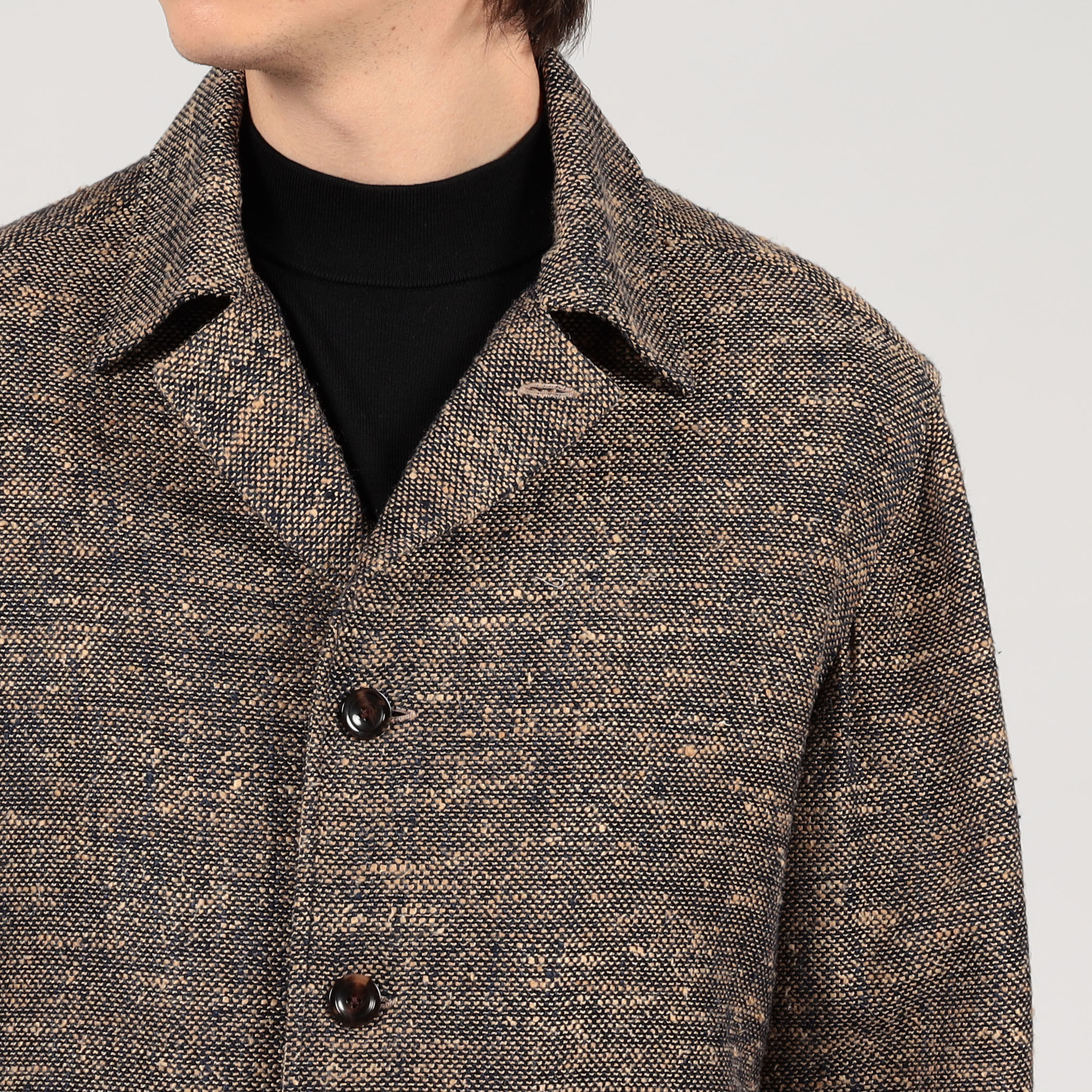 TOMORROWLAND PILGRIM シルクコットン ハンドカバーシャツ