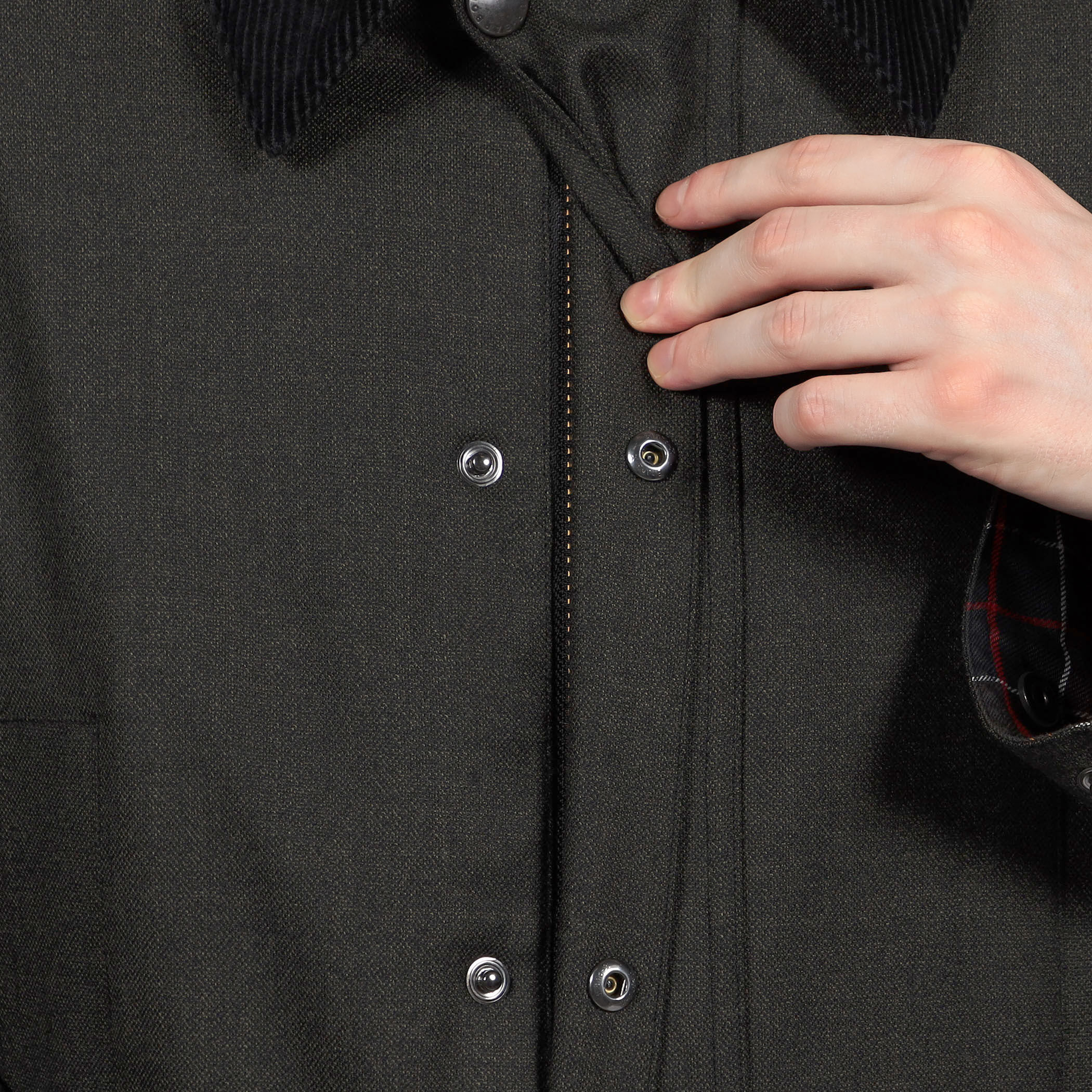 別注】Barbour CL BEAUFORT ウールブルゾン DORMEIUL