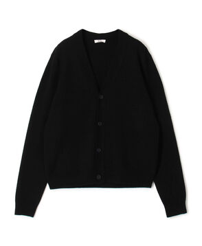 エクストラファインウール Vネックカーディガン