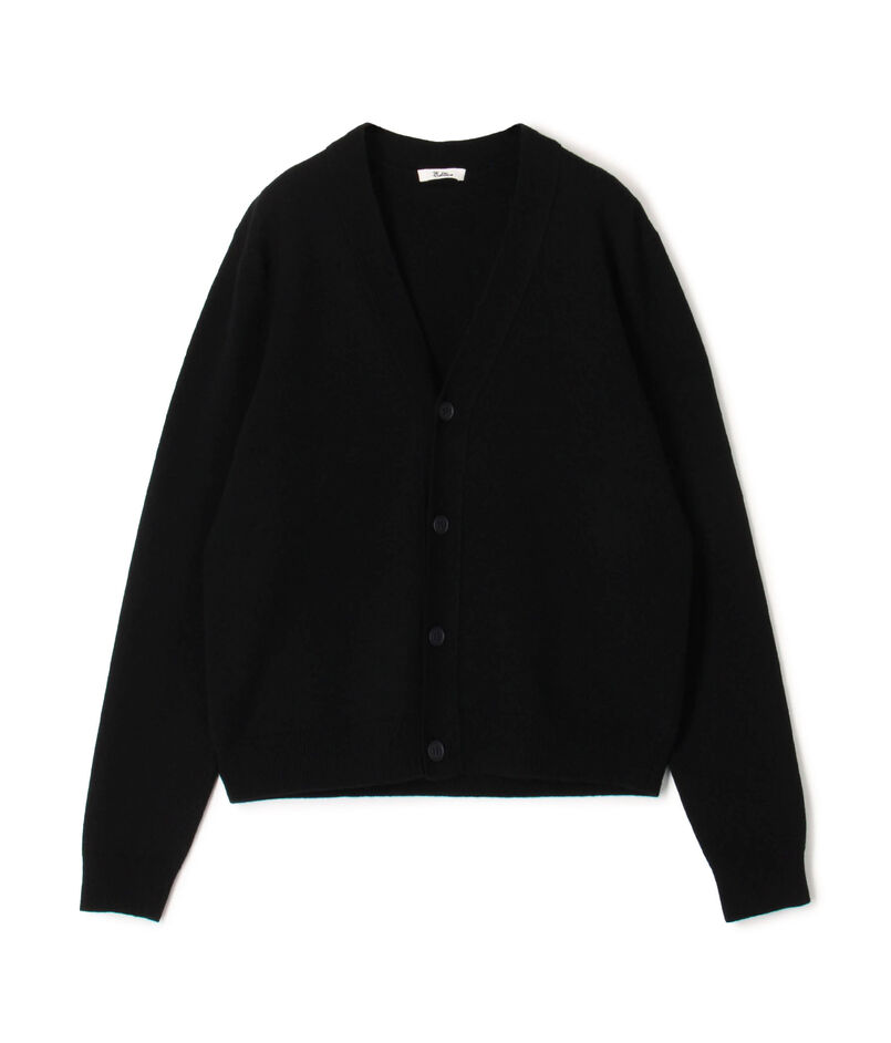 エクストラファインウール Vネックカーディガン