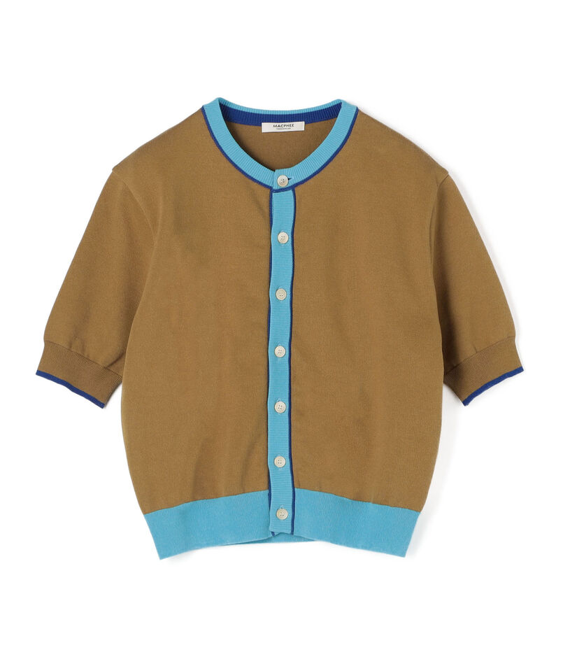 ドライコットン ハーススリーブカーディガン