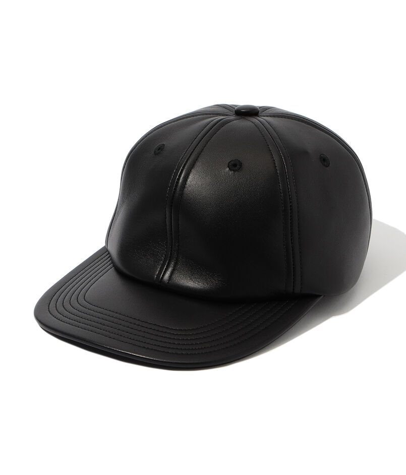 KIJIMA TAKAYUKI LAMBSKIN 6PANEL CAP