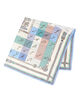 manipuri CROSSWORD シルクスカーフ