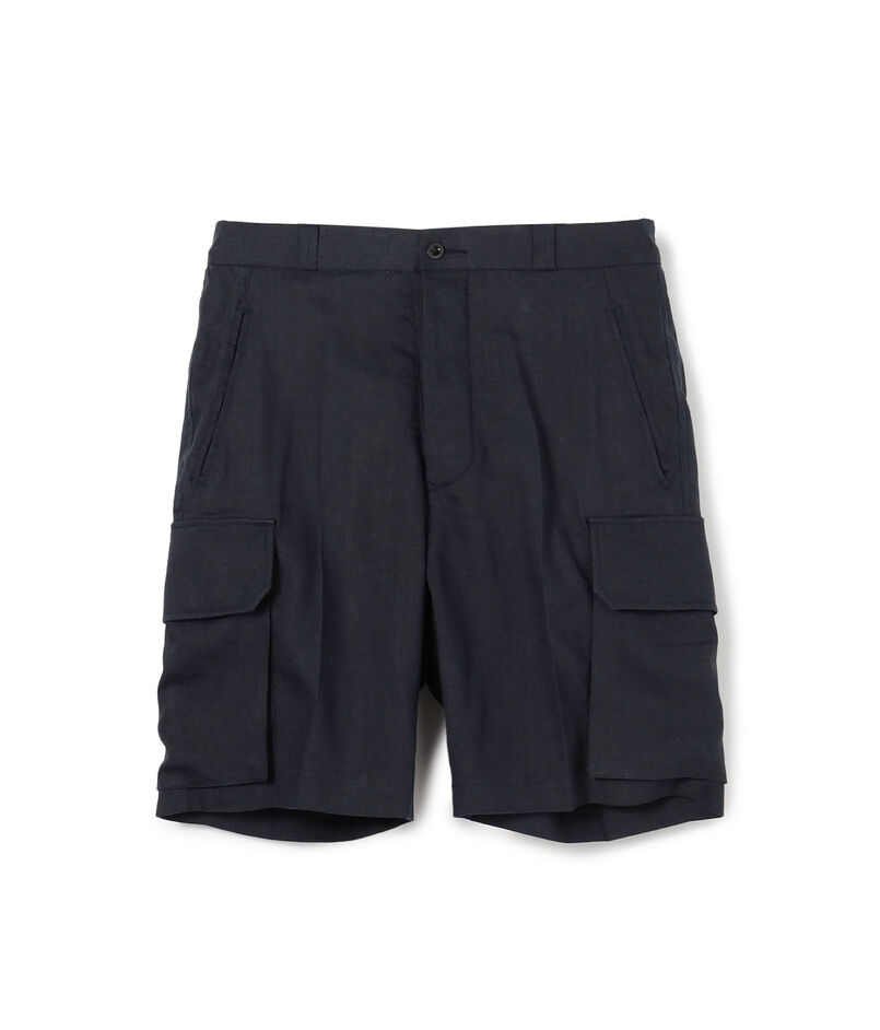 Tangent PIERRE SHORTS リネンポリエステル ショーツ