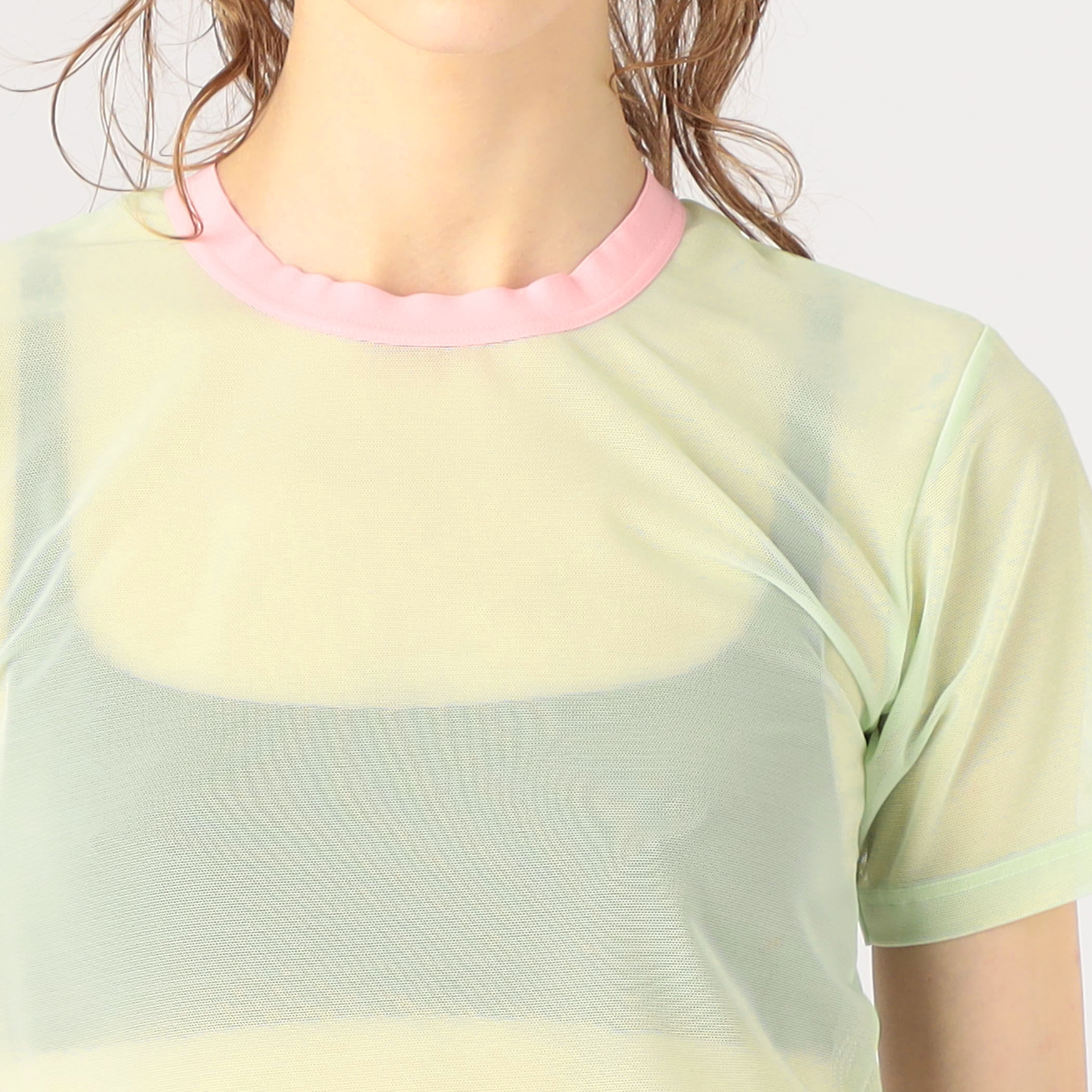 別注】OVERNEATH × SUPER A MARKET メッシュTシャツ