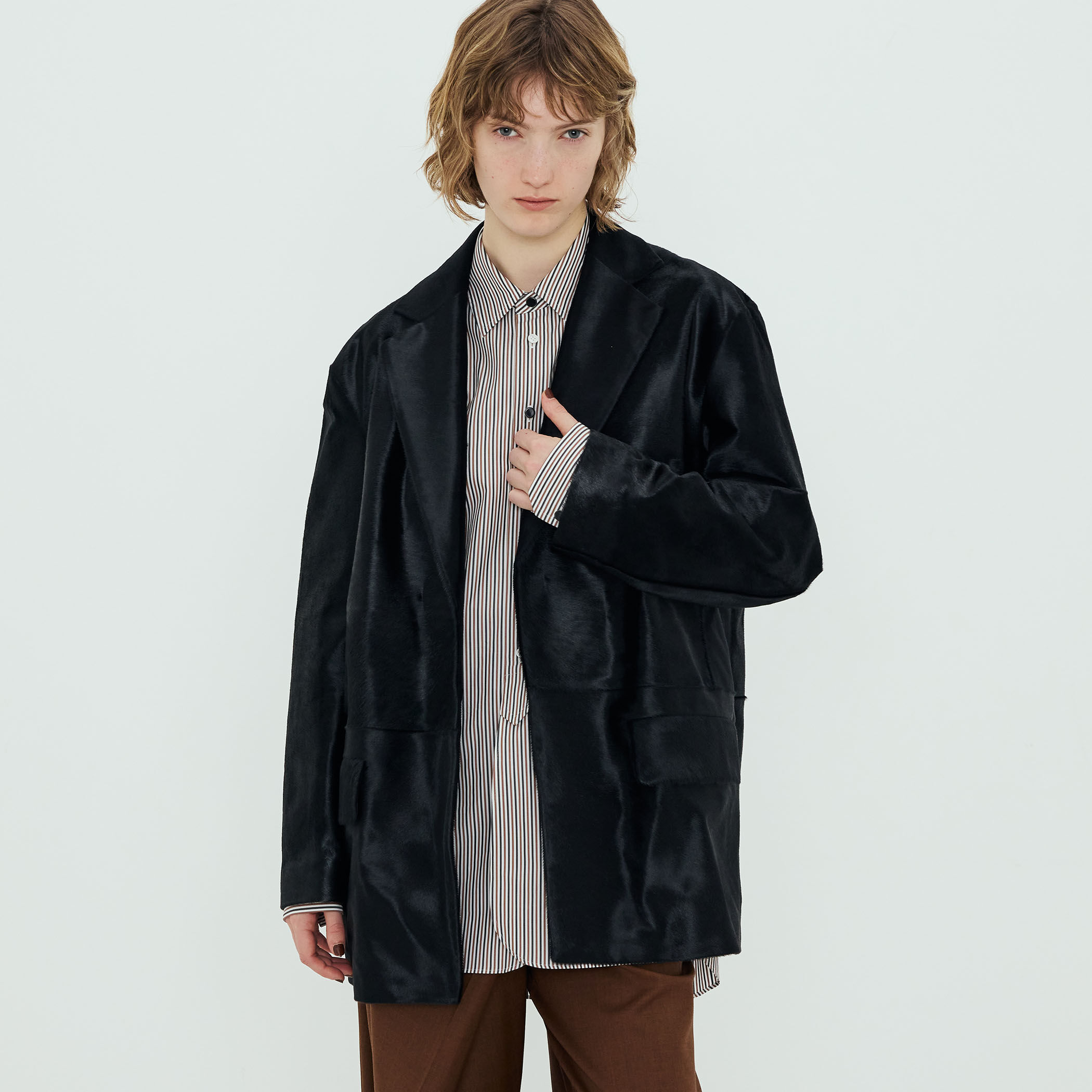 ベイビーカーフ テーラードジャケット｜トゥモローランド 公式通販