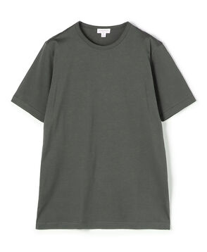 SUNSPEL コットン クルーネックTシャツ