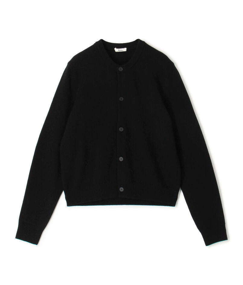 エクストラファインウール クルーネックカーディガン
