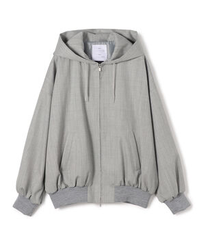 FUMITO GANRYU 2way wool hoodie