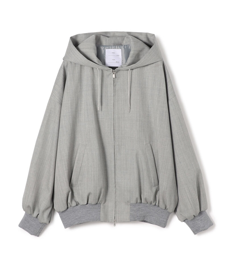 FUMITO GANRYU 2way wool hoodie