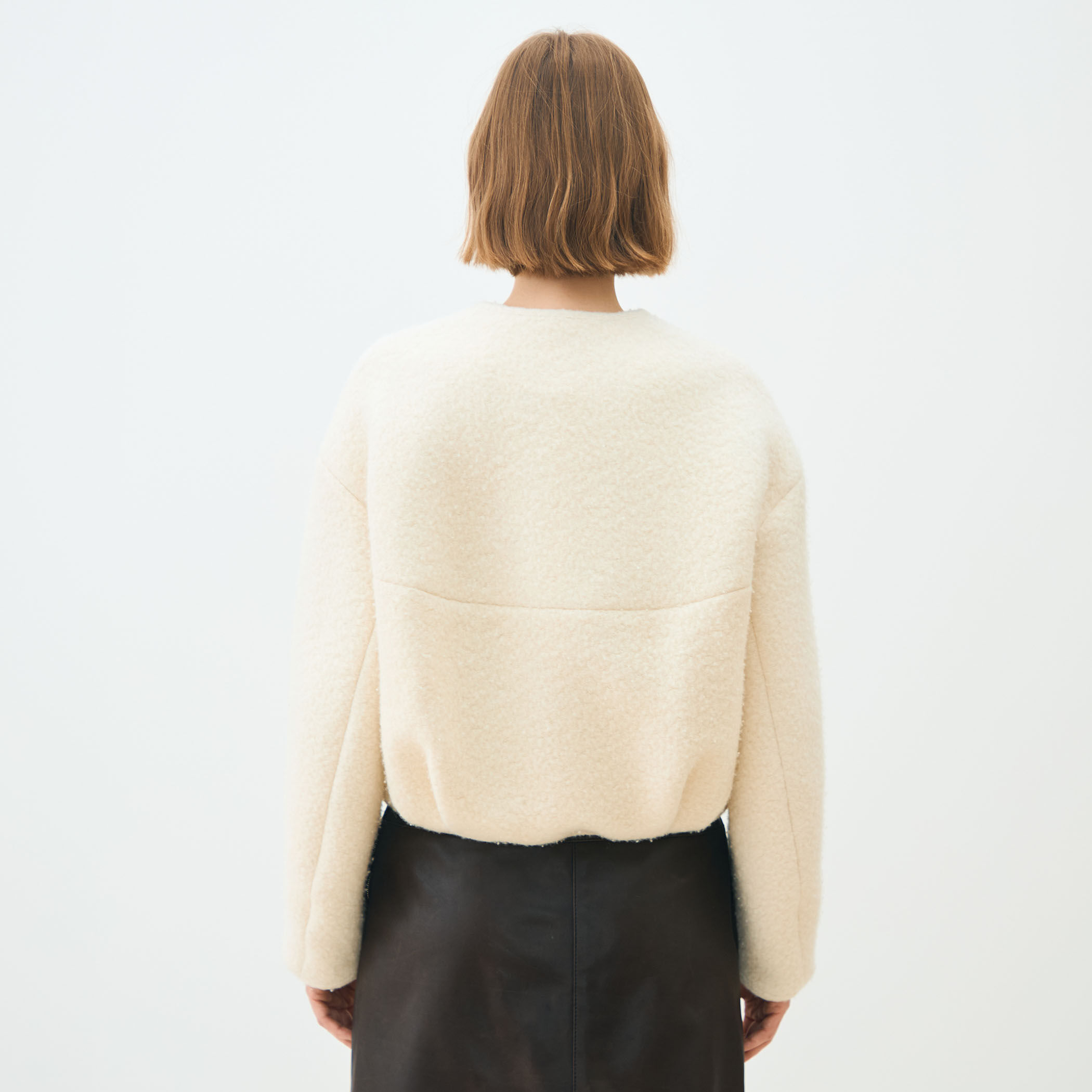 シープニット ジップアップブルゾン｜トゥモローランド 公式通販