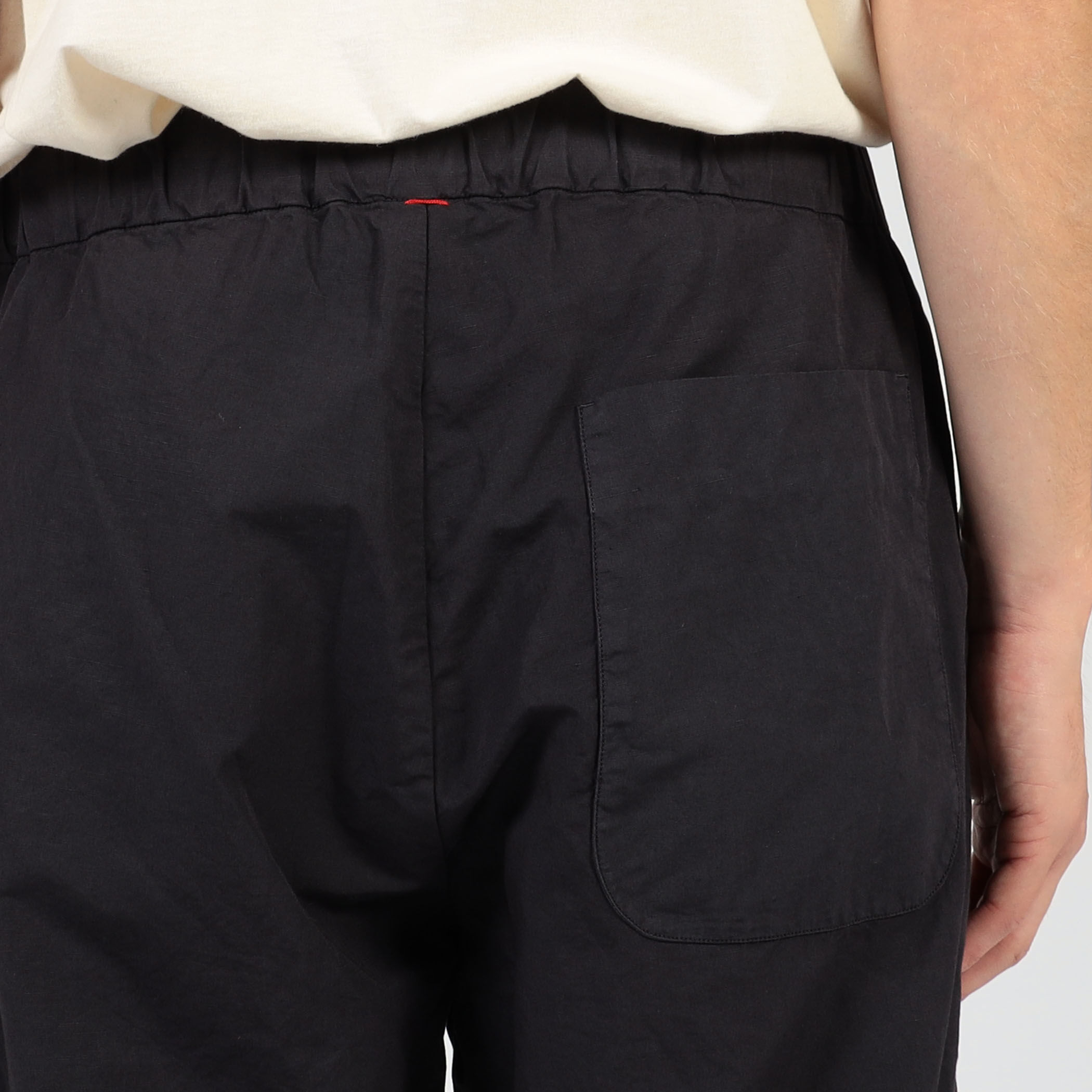 CASEY CASEY LONG CHASSE PANT コットンリネンイージーパンツ