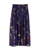 ■CABaN NEW BOTANICAL シルク ロングスカート