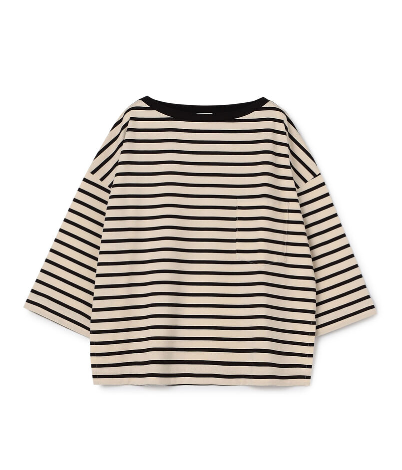 ファインコットンボーダー ビックTシャツ