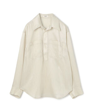 レーヨンナイロンカルゼ スキッパーシャツ