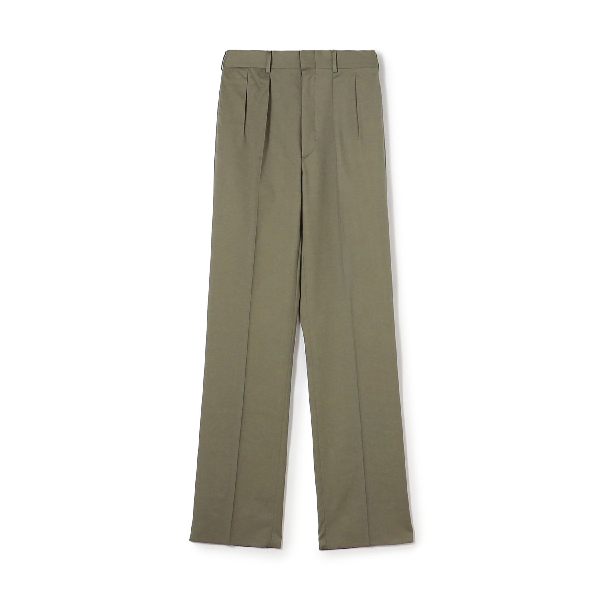 BERNARD ZINS H8 ウール 2プリーツトラウザーズ